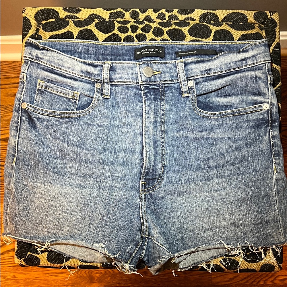 Banana Republic Light Wash Denim Shorts